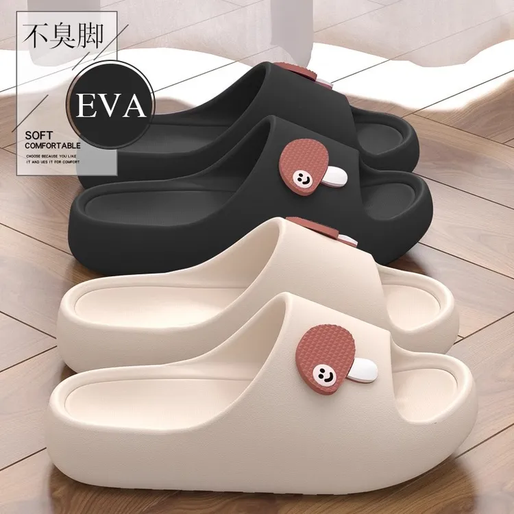 凉拖女士防滑厚底新款不臭脚浴室室内洗澡夏季家居eva女款凉拖鞋