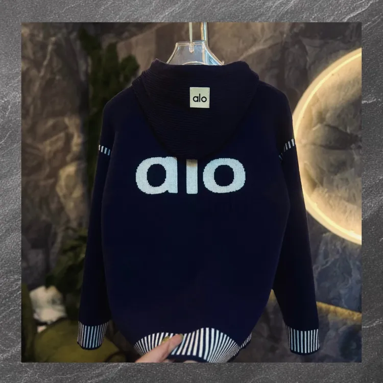 【秋冬限定】男女同款高级感时尚穿搭针织毛衣开衫休闲连帽外套