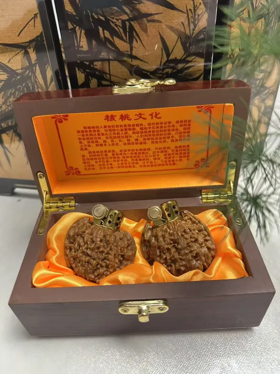 2025 收藏盒创意复古文玩核桃打火机（无油）送礼收藏礼物必备高端