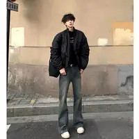 质感顶爆！某保199！小众品牌cleanfit竹节棉微喇牛仔裤