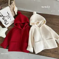 Momolii茉茉哩新款冬季婴童加厚毛衣