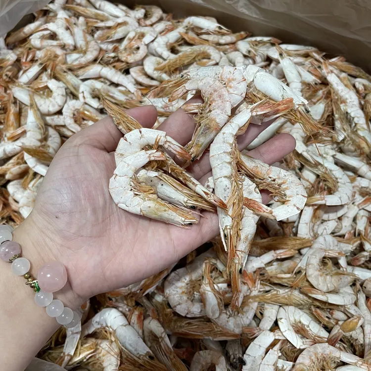 船晒海虾干 尖虾 剥壳直接吃原汁原味 