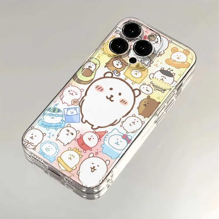 满屏自嘲熊适用苹果iPhone16promax14小米15华为手机壳软太空MT