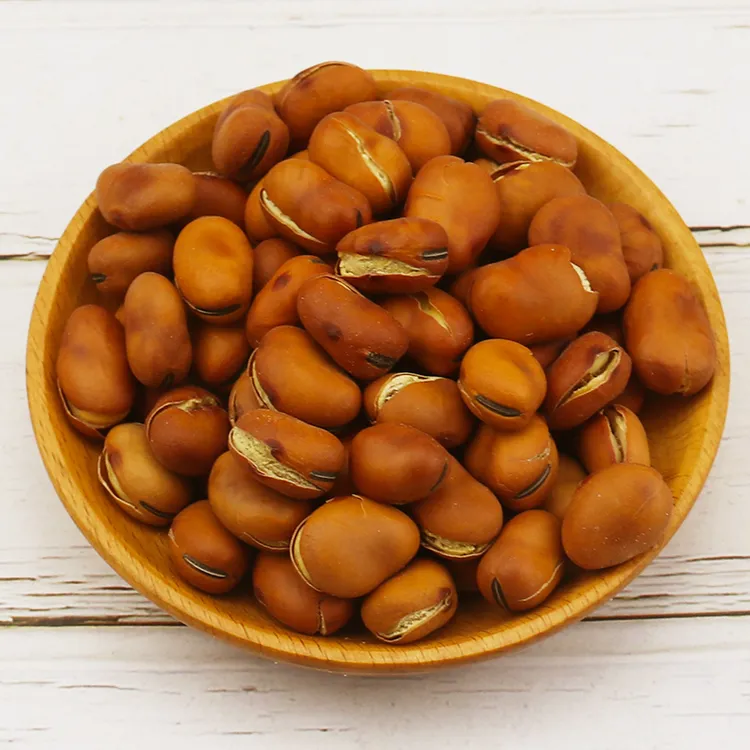 四川铁锅炒蚕豆微咸熟500g香脆休闲零食炒货特产胡豆干炒怀旧年货