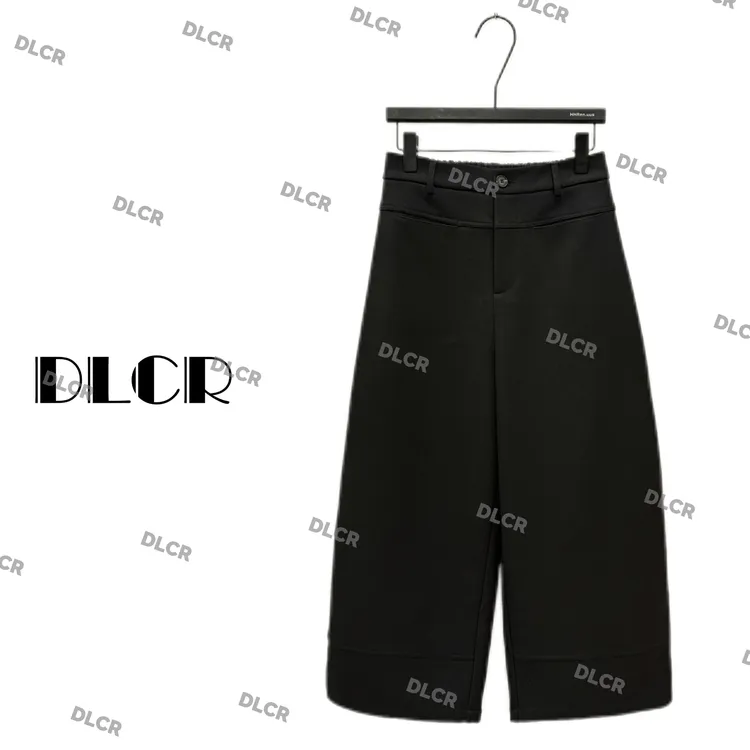 DLCR【大琳】2025冬款上新时尚休闲百搭设计师冬款九分西裤