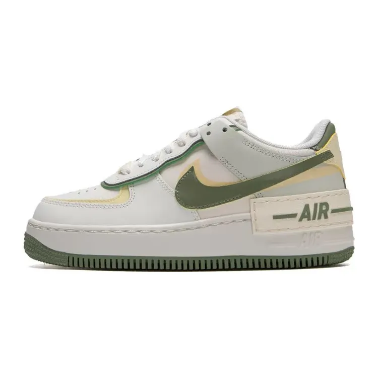 【滔搏联动】耐克女子W AF1 SHADOW牛油果绿空军一号板鞋FN6335-101