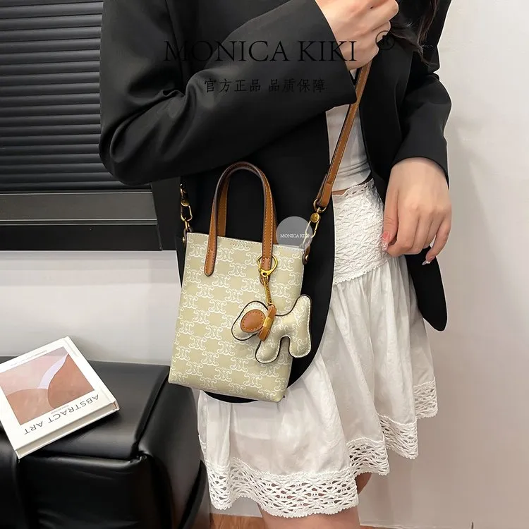 网红2025夏季新款女包高级感小众手机包时尚百搭单肩斜挎包手提包