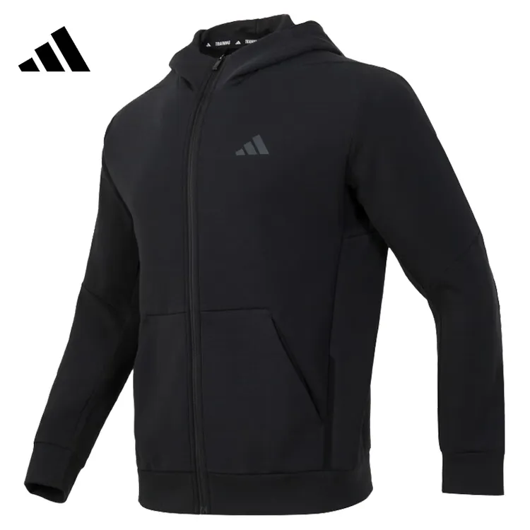 adidas阿迪达斯男子D4T FULL-ZIP HO针织外套IY1131
