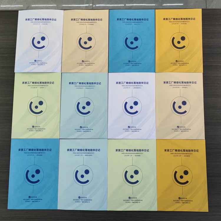 （10套）2026年家居工厂精细化落地陪伴日记