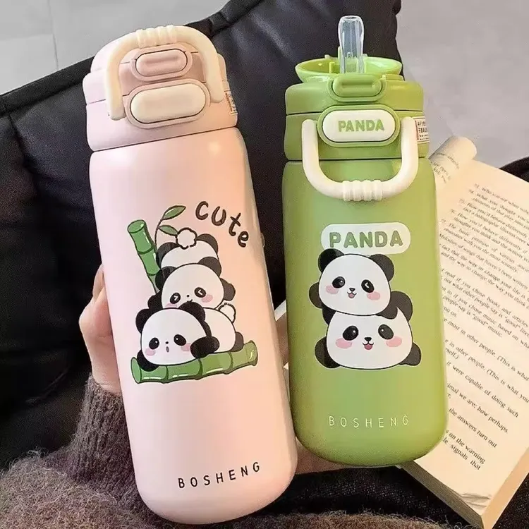 儿童保温杯学生上学专用男孩女孩小巧便携2025新款保温水杯吸管杯
