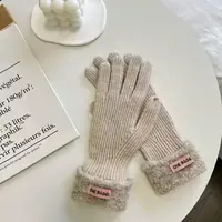 【福利】秋冬“羊毛”保暖针织五指手套#1031