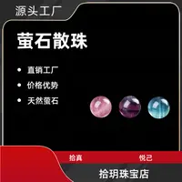 天然萤石散珠珠串多样性发货发其一颗