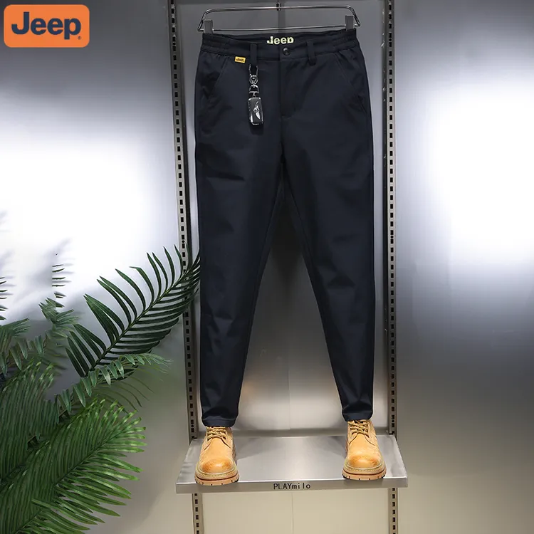 JEEP吉普专柜同款时尚美式高能感痞帅运动长裤休闲裤百搭商务休闲