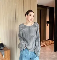 【丽丽推荐】坑条高品休闲毛衣