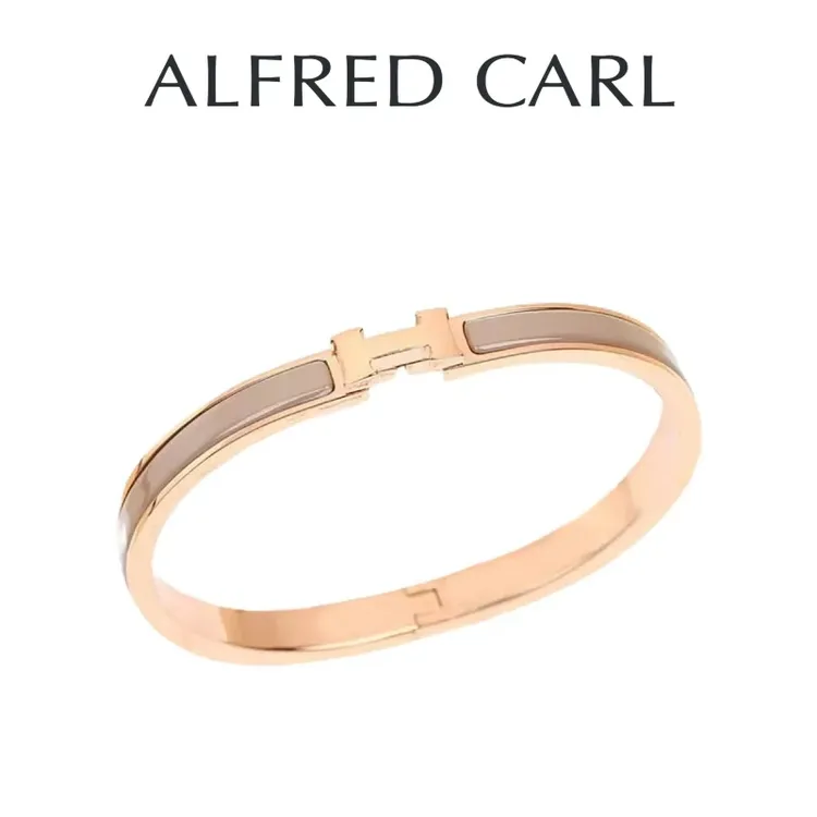 不锈钢手镯  AlfredCarl/ 奥恪 字母手镯经典百搭