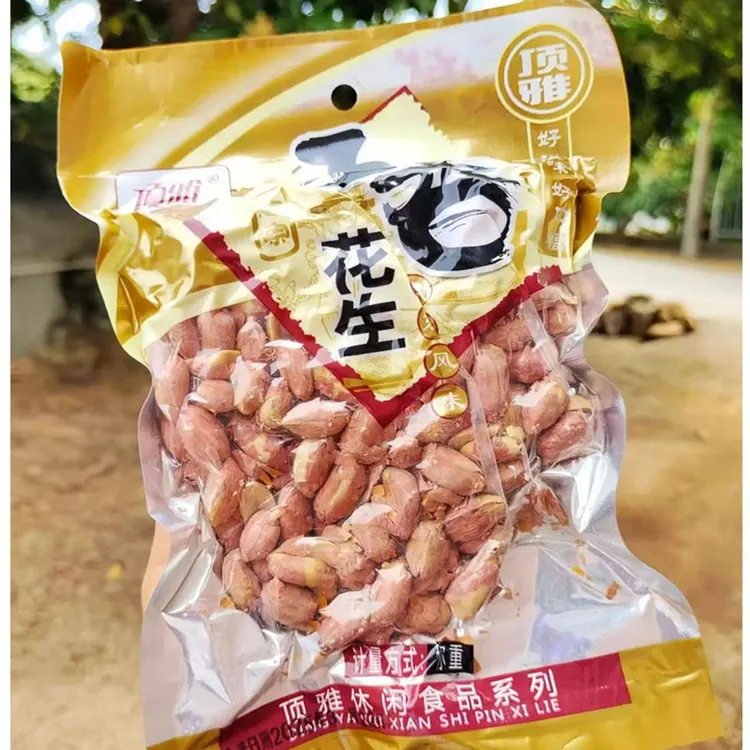 顶雅五香花生米蒜香奶香原味烤花生熟仁山东特产下酒菜零食小吃