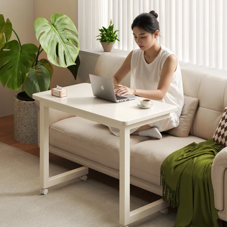 床边桌卧室电脑桌可移动沙发桌书桌客厅边几简易茶几家用小桌子
