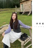 ZOZ鲸鲸酱 【都市岛屿】2025秋季新款时尚翻领轻奢休闲简约上衣女