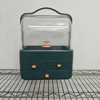 透明网红防尘化妆品收纳盒抽屉式收纳置物架 Y126