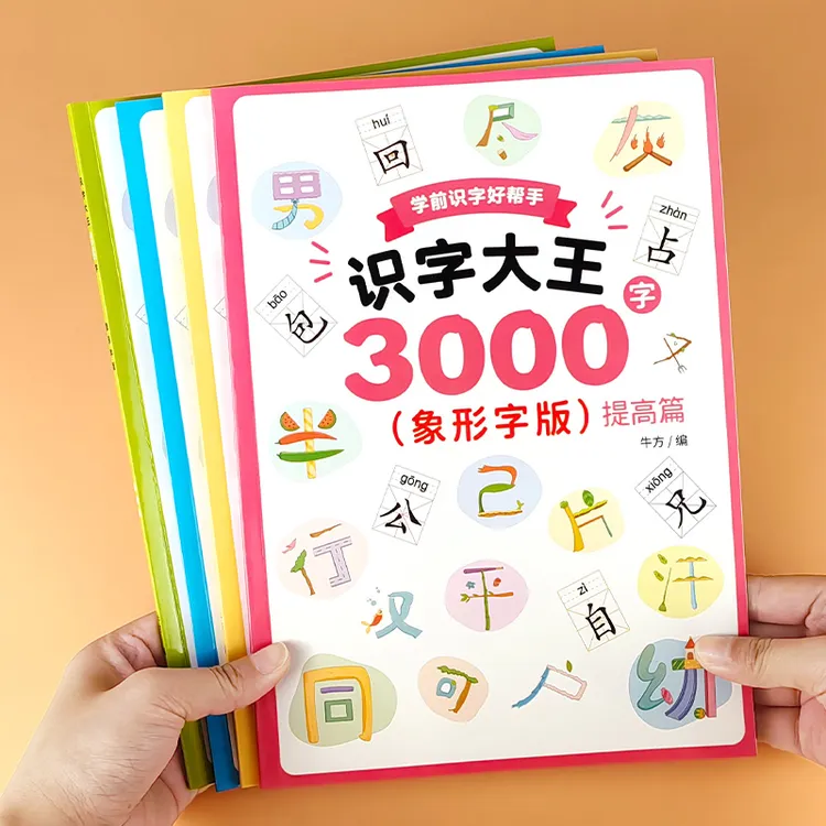 有声幼儿认字识字大王3000字幼儿园中班大班学前班宝宝早教启蒙书
