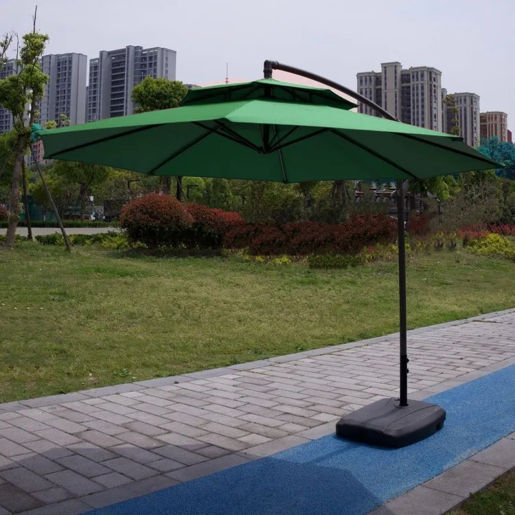 遮阳伞户外庭院伞室外摆摊大太阳伞沙滩罗马香蕉伞岗亭商用阳台伞