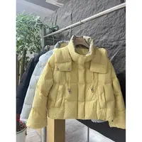 韩版短款保暖小个子白鸭绒休闲潮流羽绒服253107