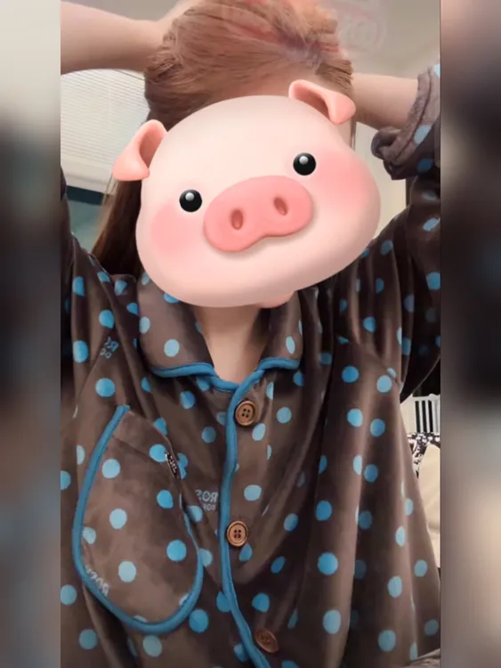 露丝同款波点法兰绒睡衣女款冬新款保暖家居服长袖长裤套装可外穿