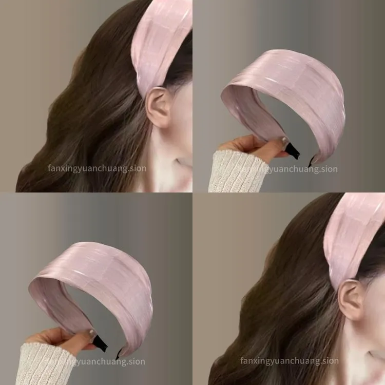 特调贵气~复古精致宽边发箍女感气质头箍2025新款显脸小发饰