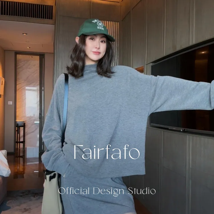 【百搭高领长袖衫】CXBL52325秋冬百搭新款舒适显瘦简约打底长袖