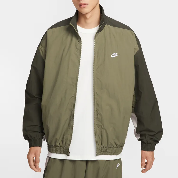 NIKE耐克2025男子NK CLUB WVN TRK JKT OS梭织无帽外套HQ6110-222