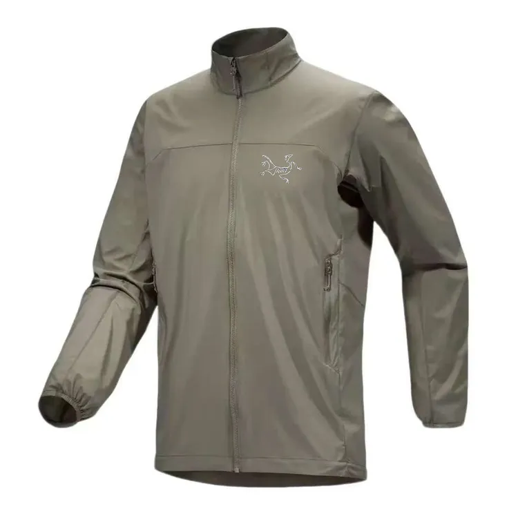 【海外撤柜】N家S2Q轻量透气户外防风皮肤衣立领防晒夹克