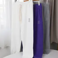 春秋款字母N休闲卫裤时尚百搭舒适不挑身材显高显瘦
