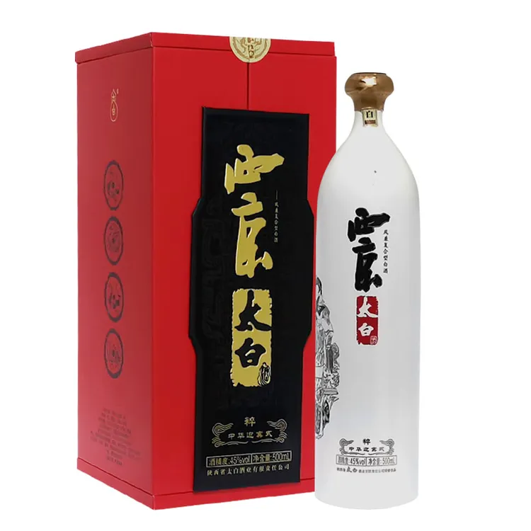 太白西京太白酒粹45度500ml凤兼复合型馥郁白酒商务佳品45度