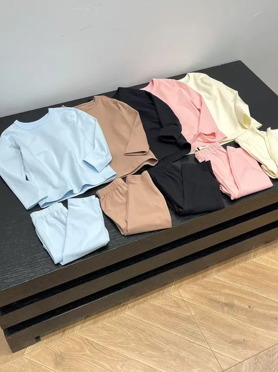 B轻柔新疆棉！5A抗菌 儿童成人内衣套装家居服睡衣 D360 亲子H7295