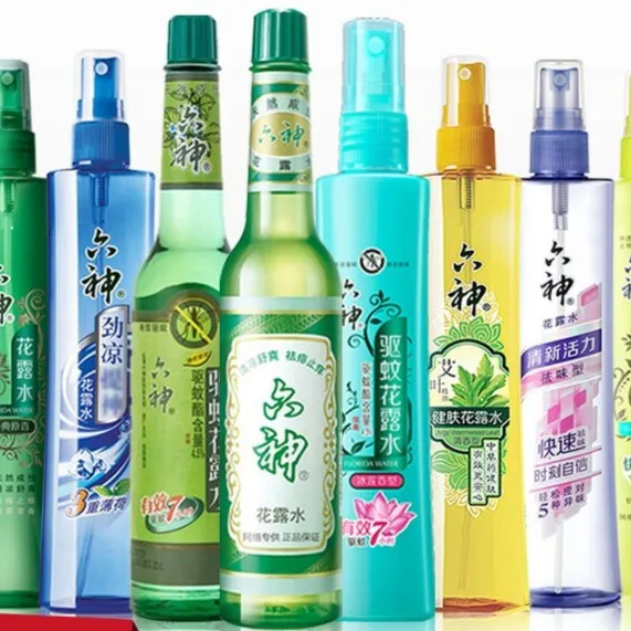 经典六神花露水持久驱蚊蚊不叮防蚊虫快速止痒清凉祛痱瓶装家用