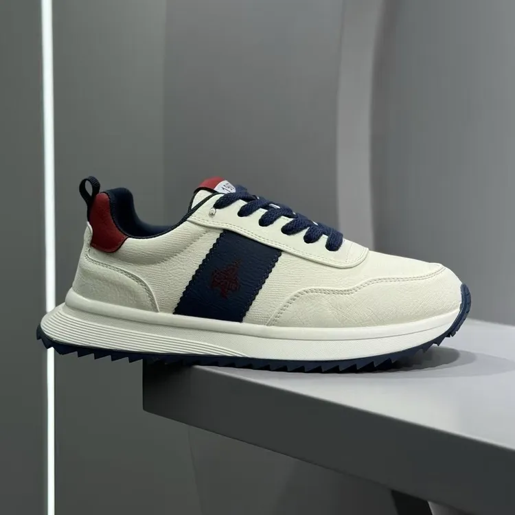 高端轻奢百搭软底休闲鞋轻便运动时尚舒适男鞋透气阿甘鞋增高潮鞋