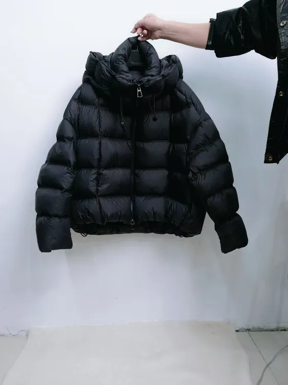 [一汐]花苞帽短长-泡芙鹅绒服羽绒服时尚女款款潮牌女装