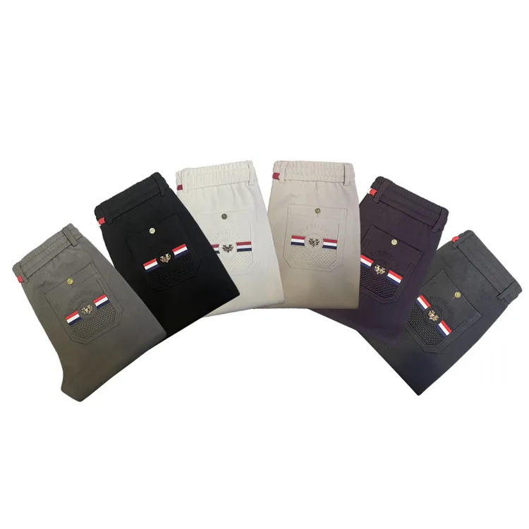 2025直筒裤新款秋冬加厚款长裤时尚百搭男士休闲裤中老年男裤