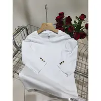 ⭐太百搭⭐三颗扣六分袖纯色T恤