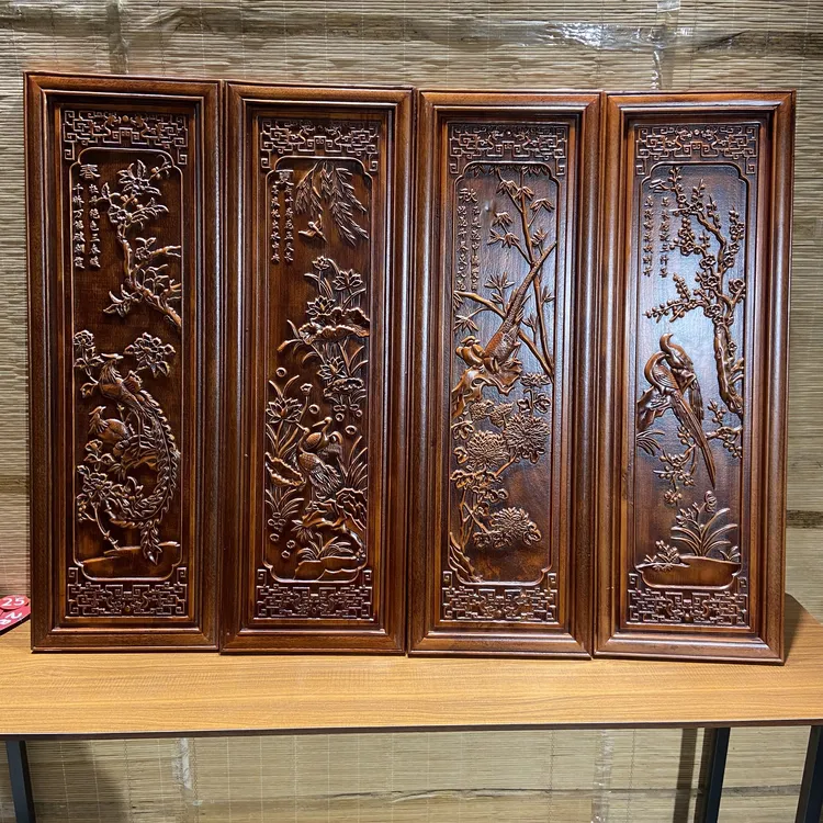 东阳木雕春夏秋冬