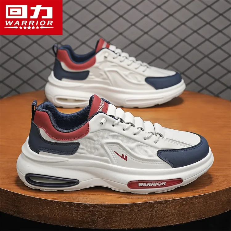 回力男鞋运动2025新款秋冬皮面软底防滑耐磨户外徒步登山休闲潮鞋