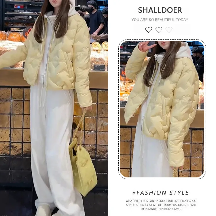 2025新款冬季棉服卫衣卫裤套装随性气质慵懒冬日休闲穿搭三件套