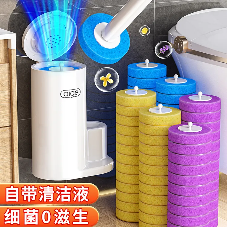 一次性马桶刷家用无死角清洁刷头神器卫生间2025新款可抛式洁厕刷