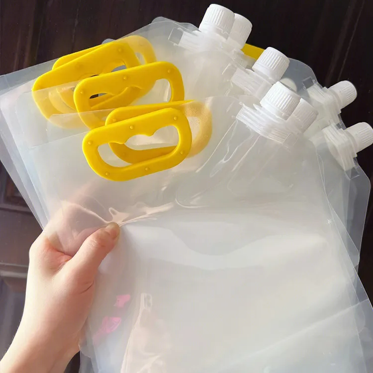 五谷杂粮收纳密封袋防潮防虫透明加厚手提收纳袋家用红豆大米袋子