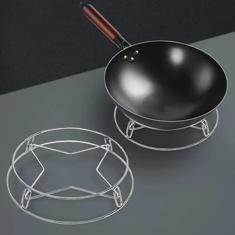 【新疆包邮】不锈钢锅架放锅置物架隔热防烫锅架子锅垫多功能厨房