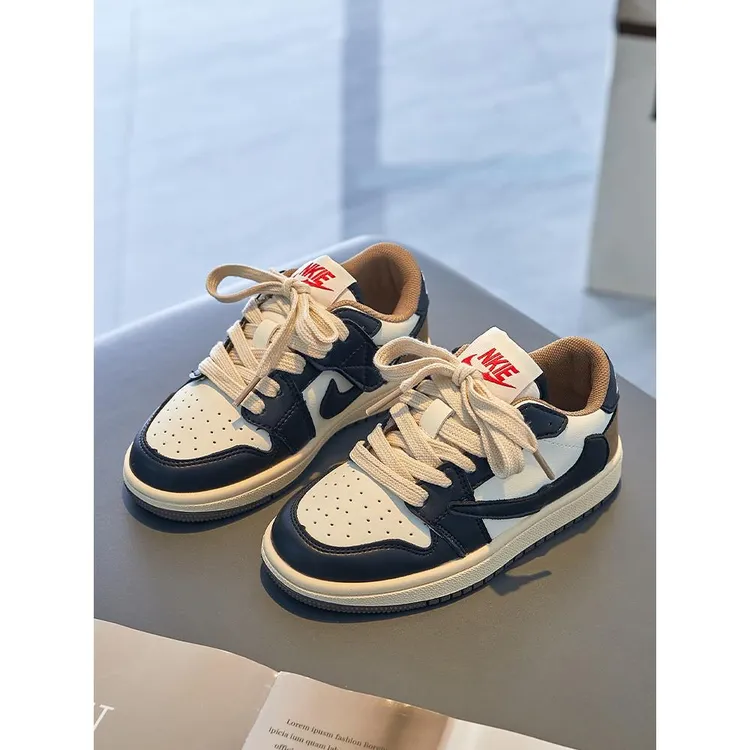 巴拉AJ童鞋儿童运动鞋2025春秋新款男童鞋软底倒钩女童板