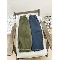 【现现】童装男儿童简约百搭裤子2025春秋新款休闲裤MMK831298