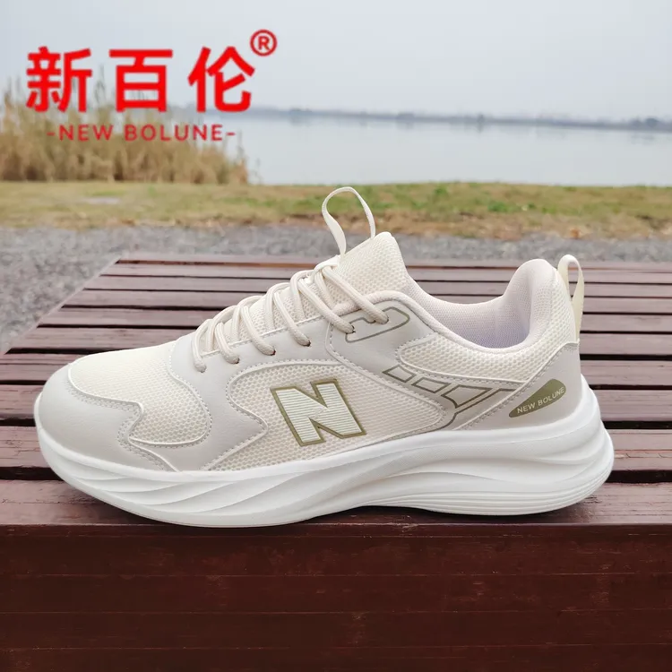 新百伦NEW BOLUNE男鞋春秋运动鞋网面透气轻便女鞋跑步鞋休闲鞋子