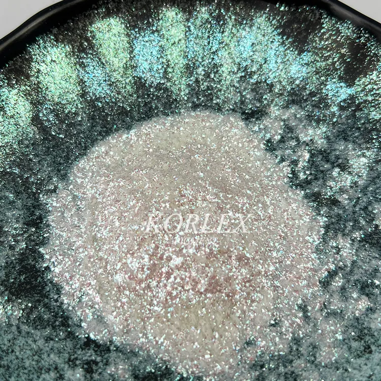 云锦偏光幻彩钻石亮片闪粉欧泊粉美甲滴胶调胶流沙用