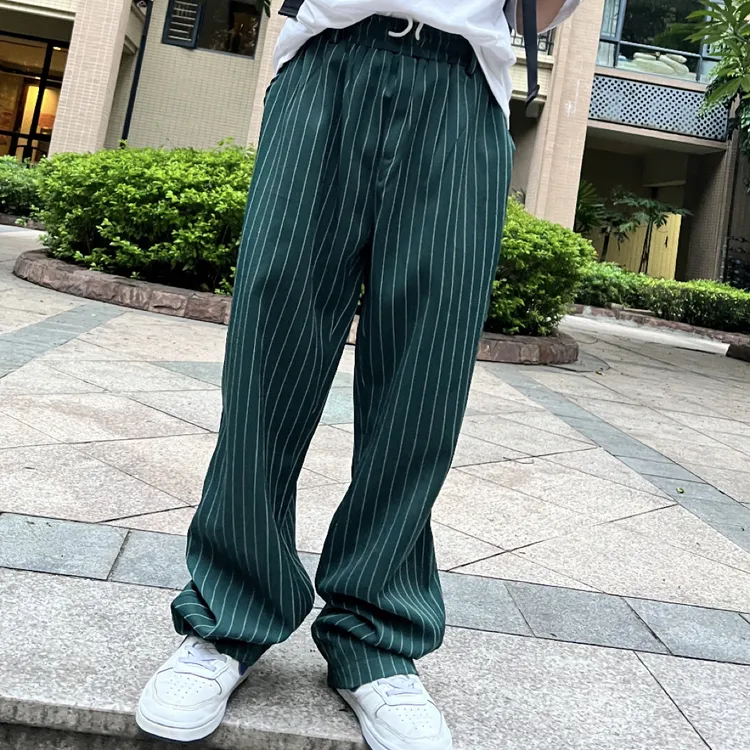 popping条纹裤 舒适透气 （中大童款）耐磨抗造